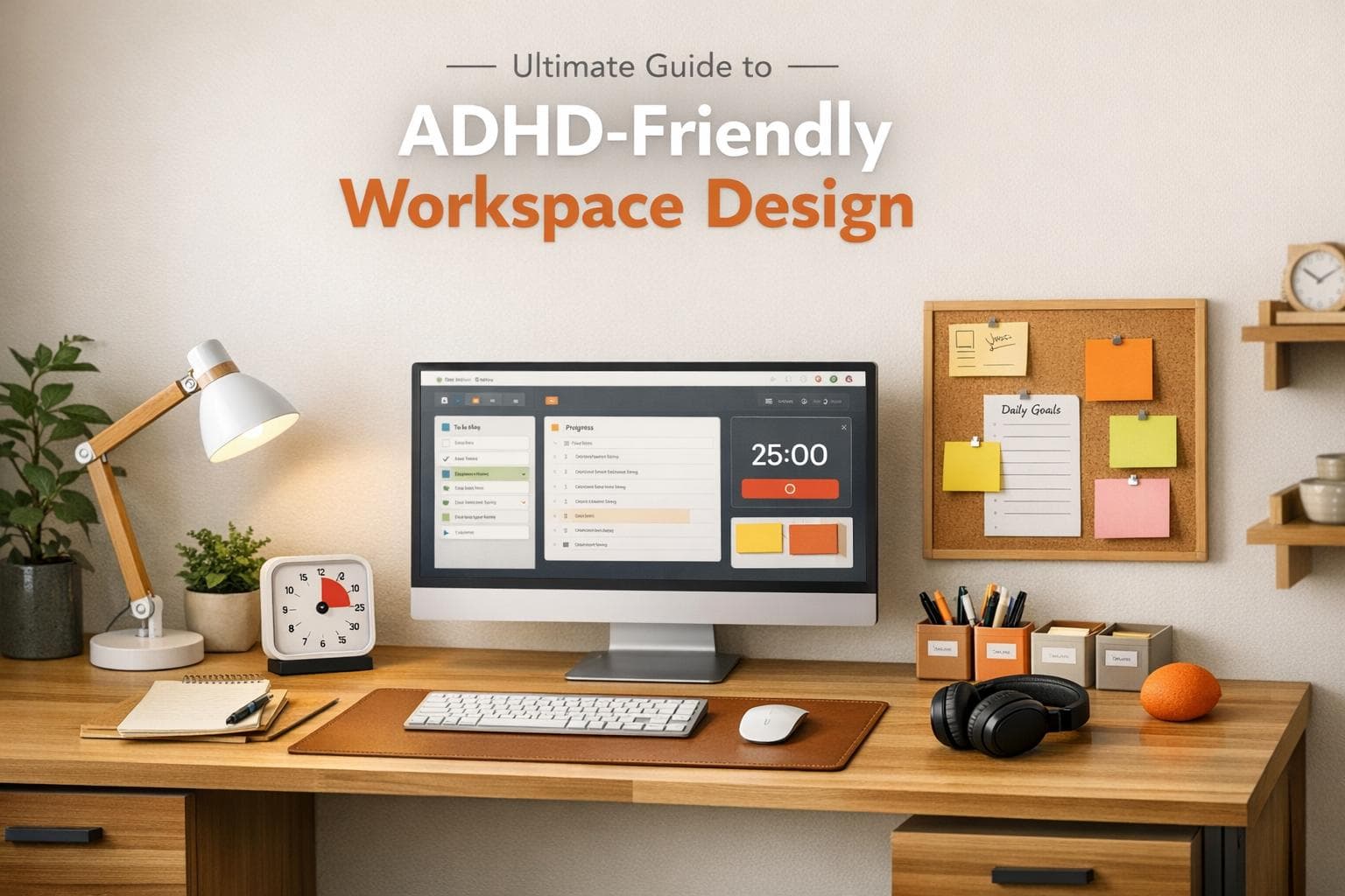 Ultimate Guide to ADHD-Friendly Workspace Design